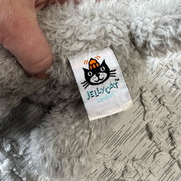 Jellycat Caffuffle Gray Schnauzer Dog Plush Stuffed Animal Toy Retired - Picture 4 of 5